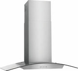 36" Glass Canopy Hood