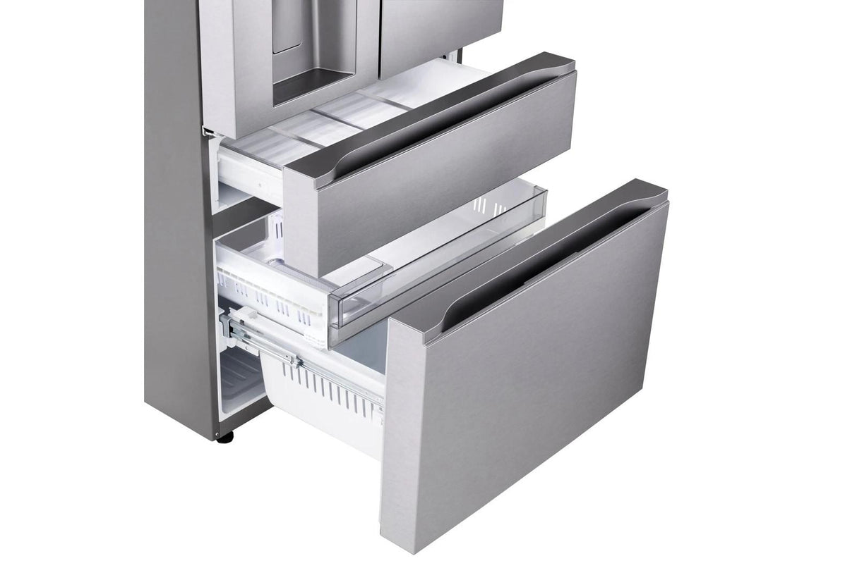 29 cu. ft. Standard-Depth MAX™ 4-Door French Door Refrigerator with Mini Craft Ice™ and Full-Convert Drawer™