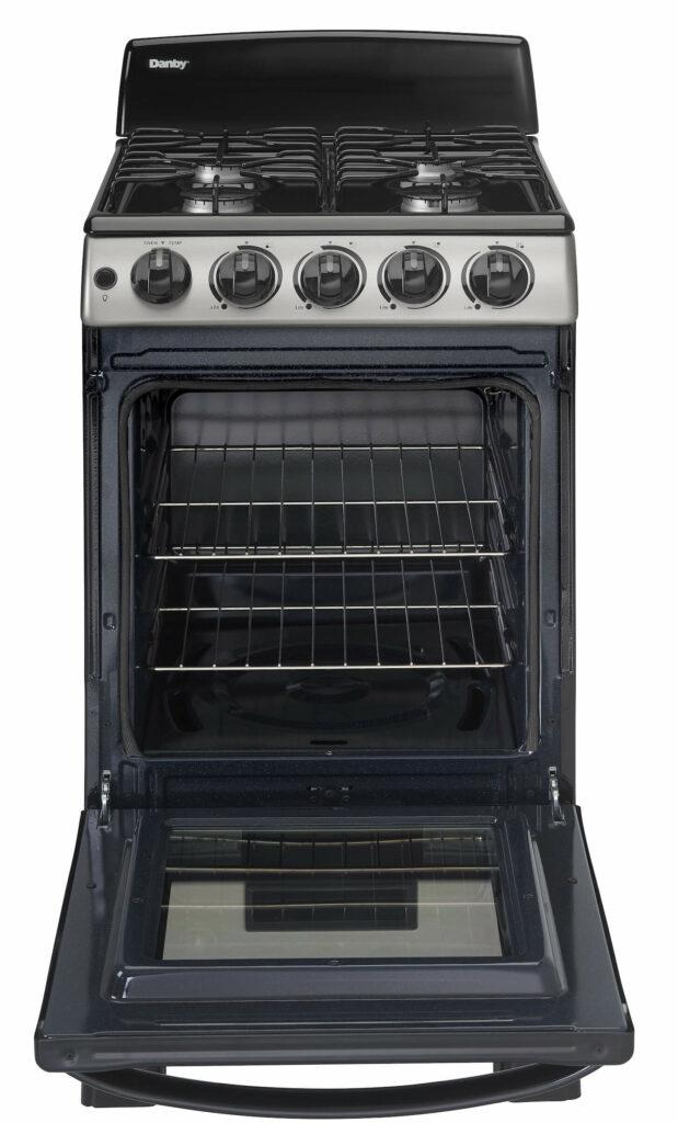 Danby 20" Wide Gas Range in Stainless Steel