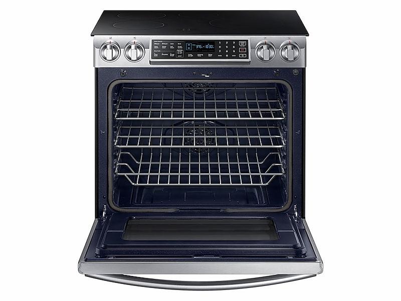5.8 cu ft. Smart Slide-in Induction Range with Virtual Flame™ in Stainless Steel