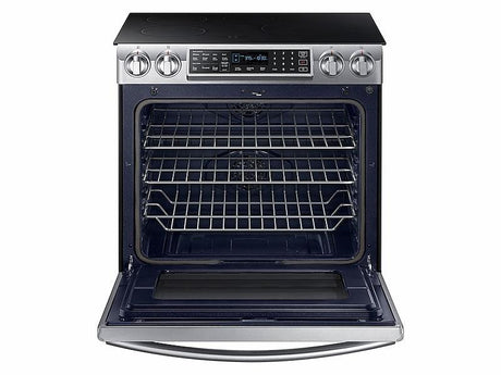 5.8 cu ft. Smart Slide-in Induction Range with Virtual Flame™ in Stainless Steel