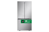25 cu.ft. 3-Door French Door Refrigerator with Hybrid Handle Design