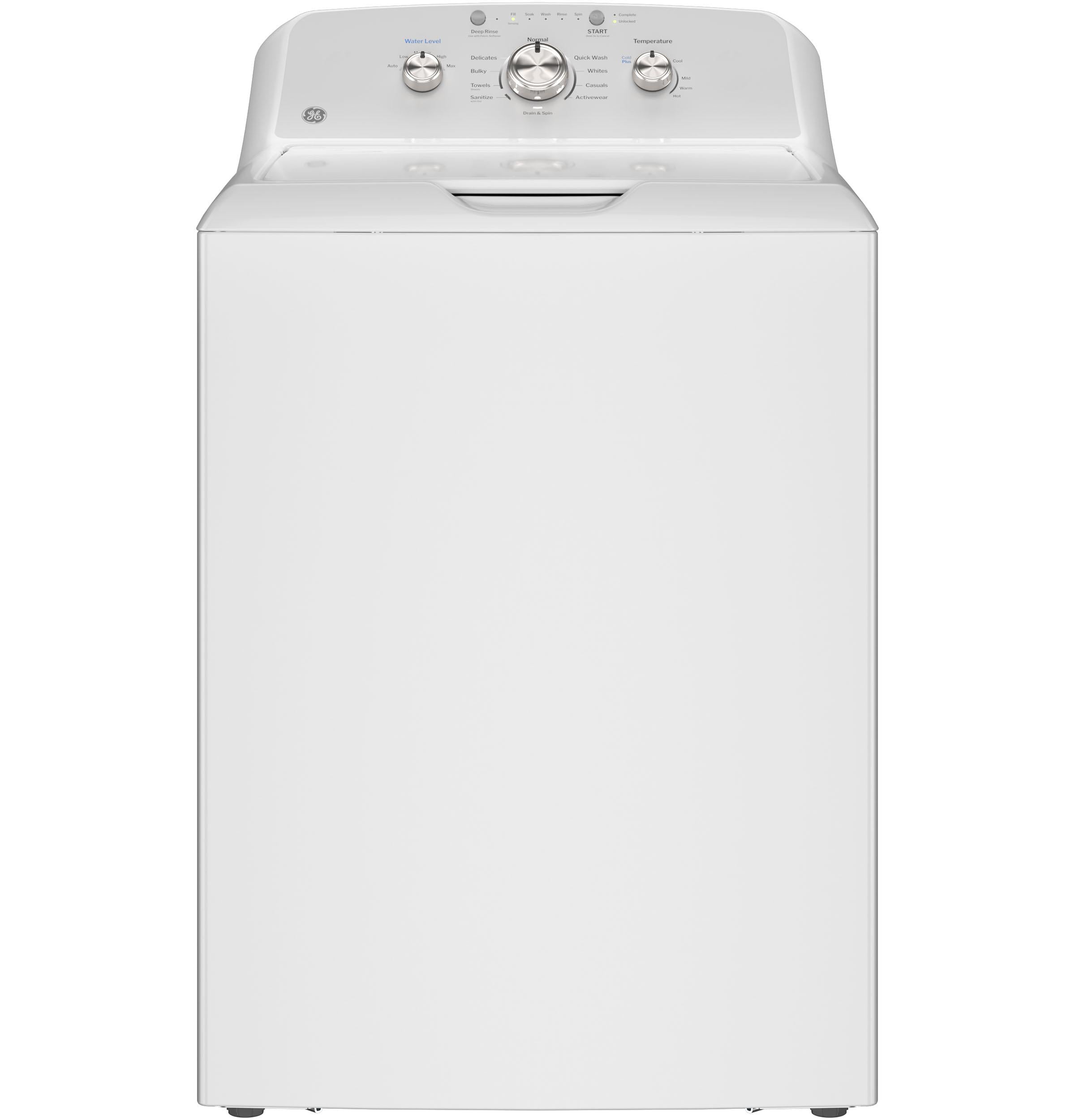 GE® 4.3 cu. ft. Capacity Washer with Stainless Steel Basket,Cold Plus and Water Level Control