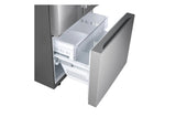 25 cu.ft. 3-Door French Door Refrigerator with Hybrid Handle Design