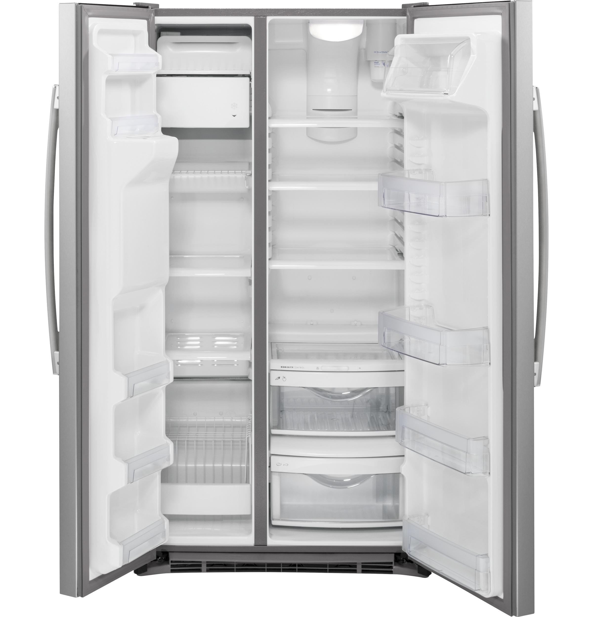 GE APPLIANCES GZS22DSJSS GE® 21.9 Cu. Ft. Counter-Depth Side-By