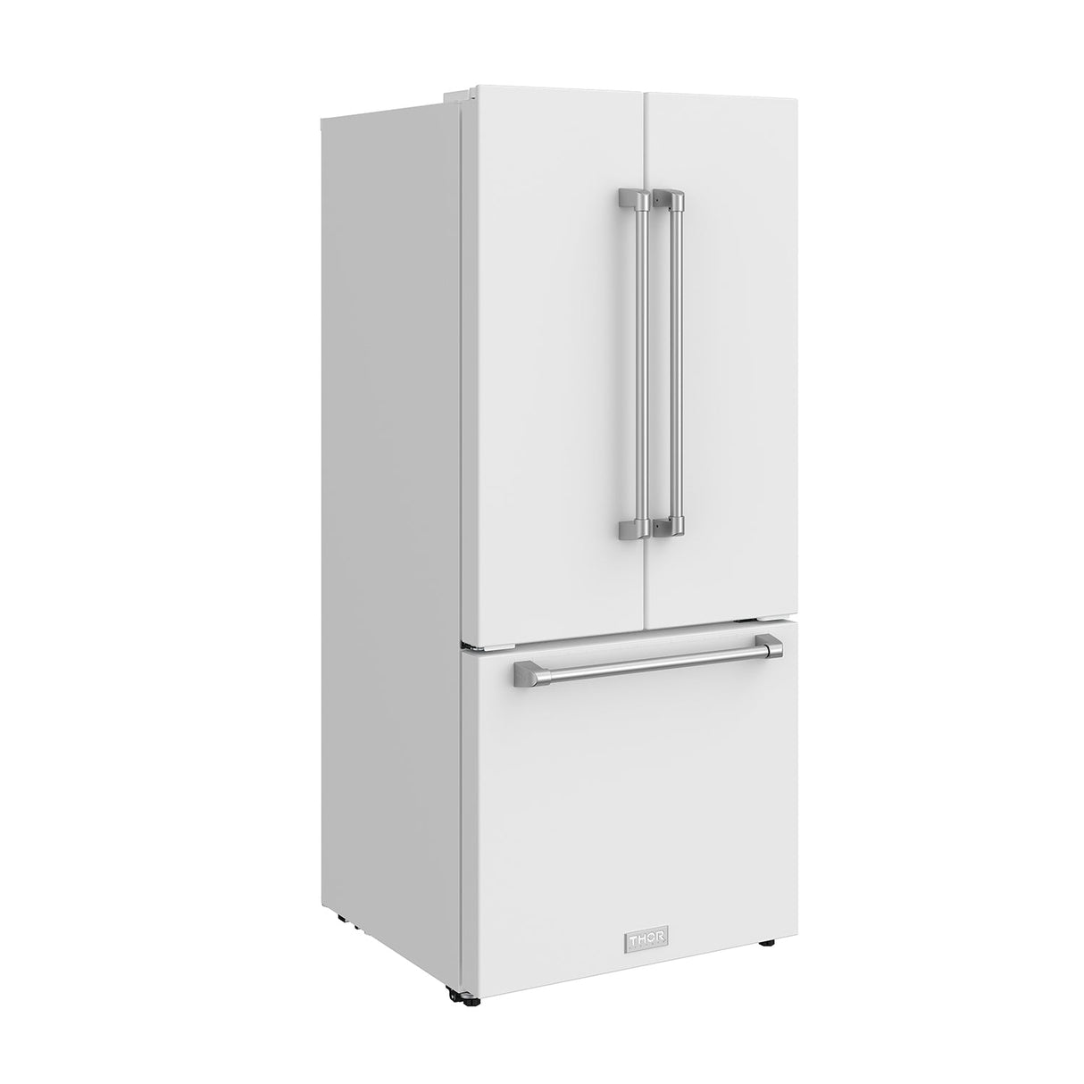 30 Inch Collection French Door Counter Depth Refrigerator With Ice Maker - White  Gordon Ramsay Series