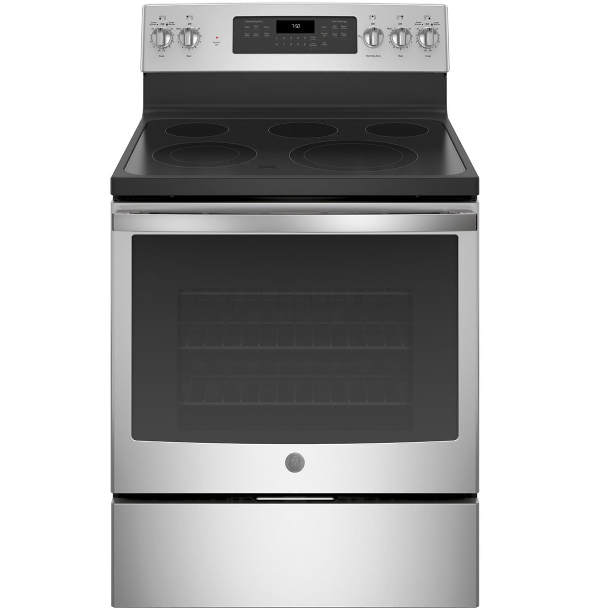 GE® 30" Free-Standing Electric Convection Range