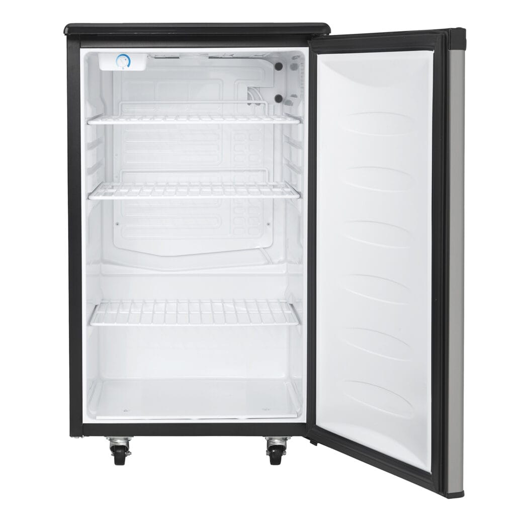 Danby 5.4 cu. ft. Single Tap Keg Cooler in Stainless Steel Look