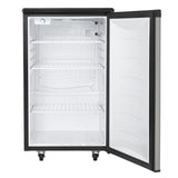 Danby 5.4 cu. ft. Single Tap Keg Cooler in Stainless Steel Look