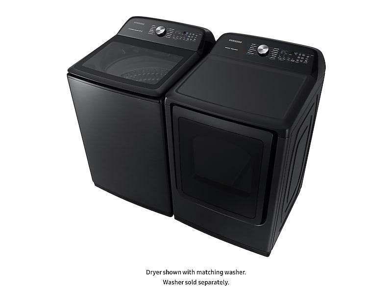 7.4 cu. ft. Gas Dryer with Steam Sanitize+ in Black Stainless Steel