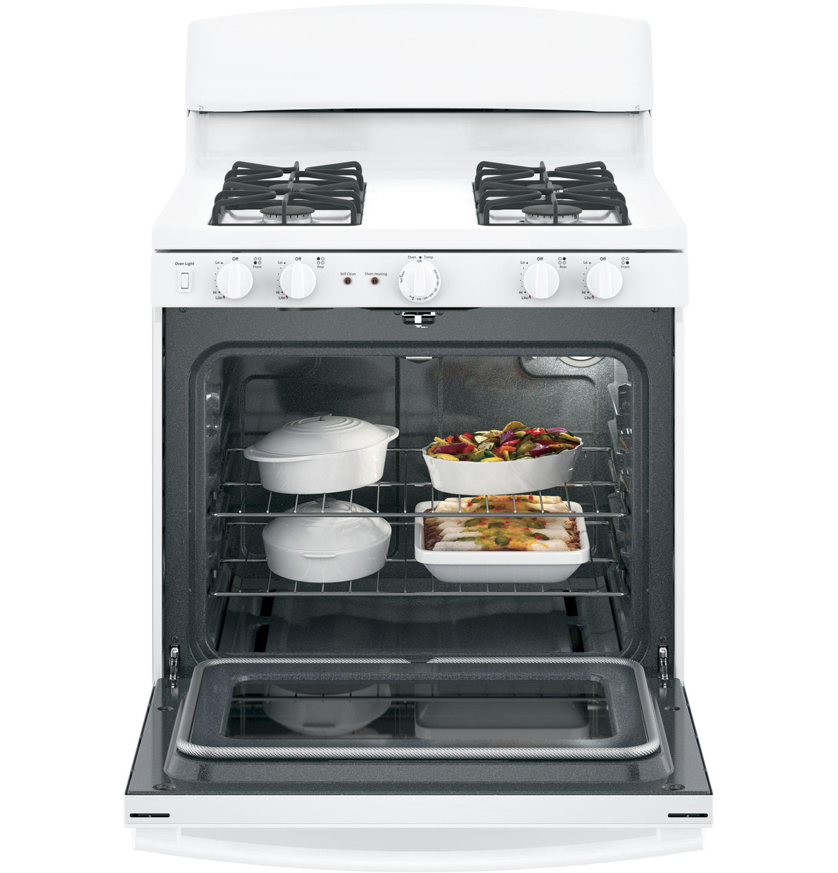 GE® 30" Free-Standing Gas Range