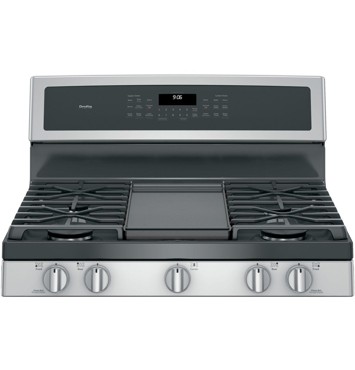 GE Profile™ 30" Free-Standing Gas Double Oven Convection Range