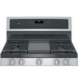 GE Profile™ 30" Free-Standing Gas Double Oven Convection Range