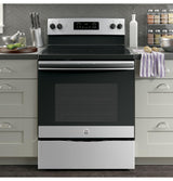 GE® 30" Free-Standing Electric Range