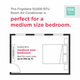 3-in-1 Portable Room Air Conditioner 10,000 BTU (ASHRAE) / 6,500 BTU (DOE)