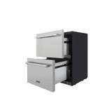 Thor Kitchen - 24 In. 5.3 Cu. Ft. Double Drawer Under-counter Refrigerator In Stainless Steel, Counter Depth