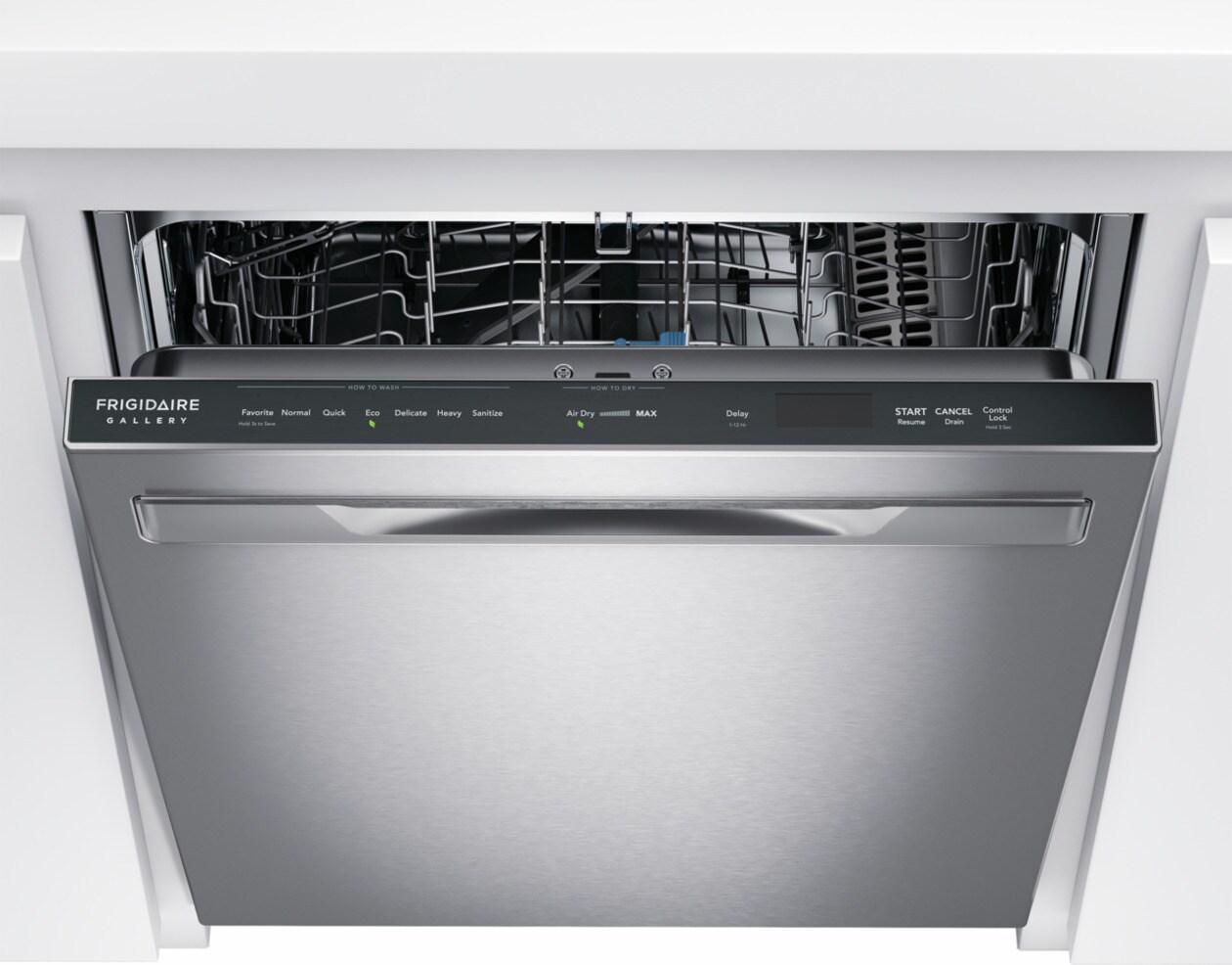 24" Stainless Steel Tub Built-In Dishwasher with CleanBoost™