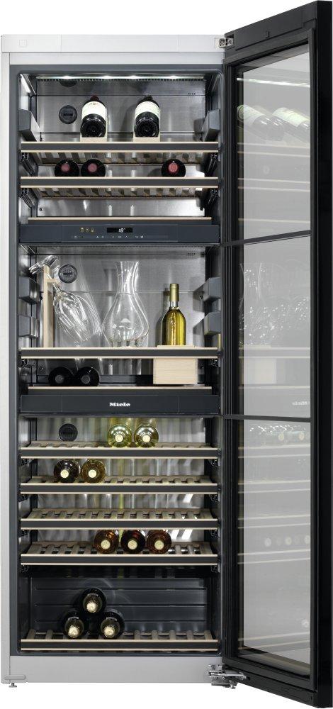 KWT 6832 SGS - Freestanding wine storage unit FlexiFrame and SommelierSet for the perfect enjoyment of your wine.