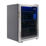 Danby 2.6 cu. ft. Free-Standing Beverage Center in Stainless Steel