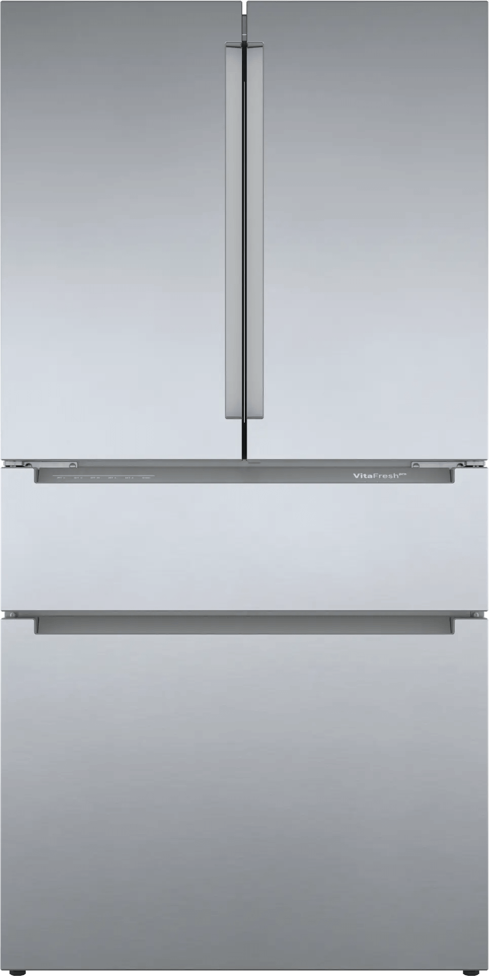800 Series French Door Bottom Mount Refrigerator 36" Stainless steel (with anti-fingerprint)