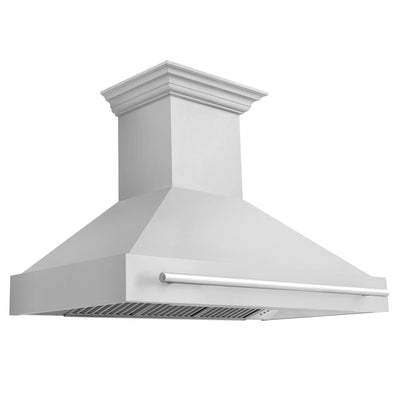 ZLINE 48 in. Stainless Steel Range Hood with Stainless Steel Handle (8654STX-48) [Color: Stainless Steel]