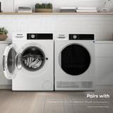 Element 24-inch 2.2 cu. ft. Front Load Washer - White, ENERGY STAR (ECW2224EGW)
