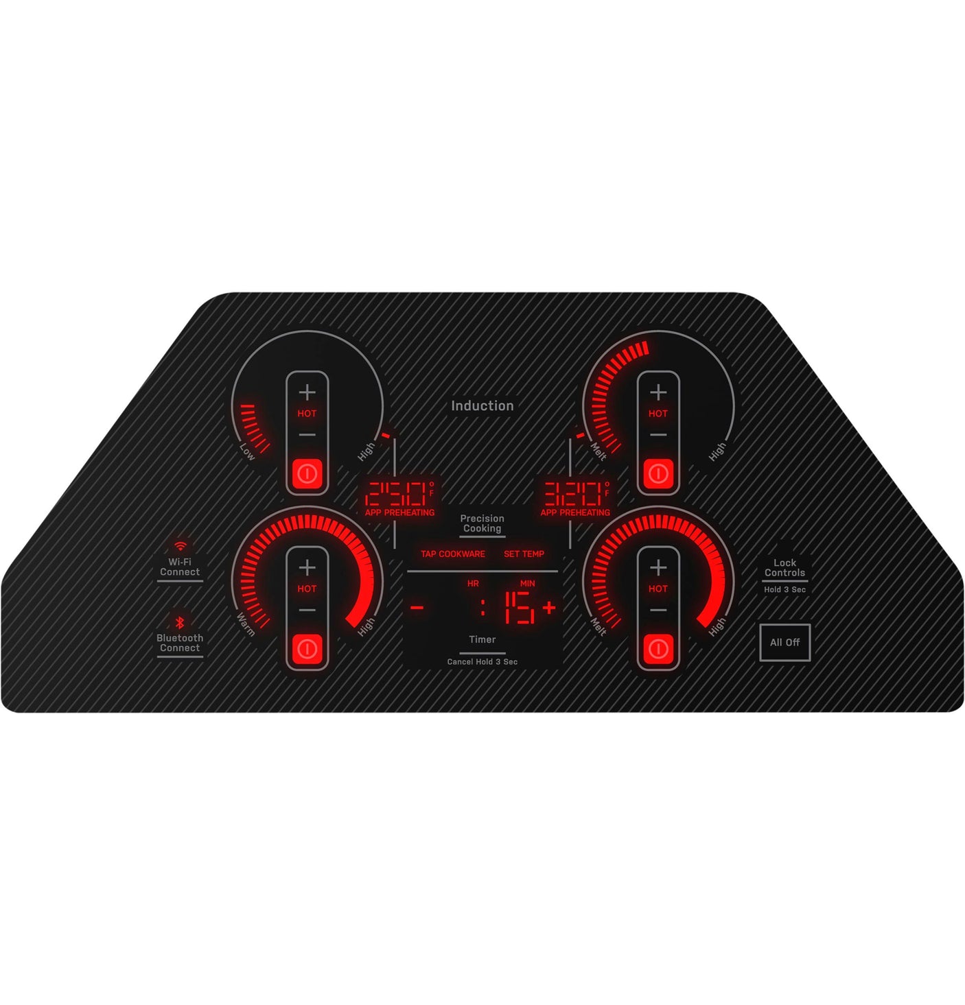 GE Profile™ ENERGY STAR® 30" Built-In Touch Control Induction Cooktop