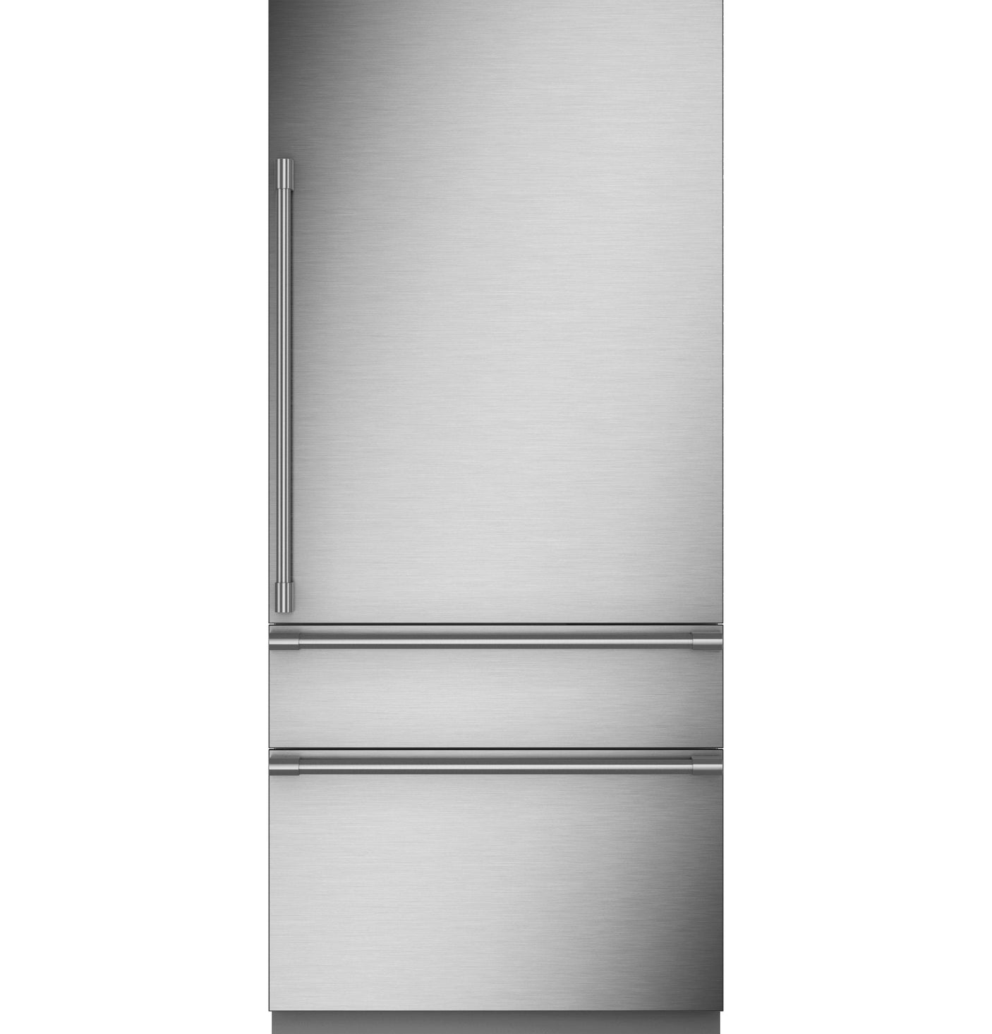 Monogram 36" Panel-Ready Integrated Bottom-Freezer Refrigerator- Right Hinge