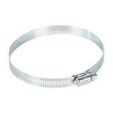 Galvanized 4" Wormgear Clamp