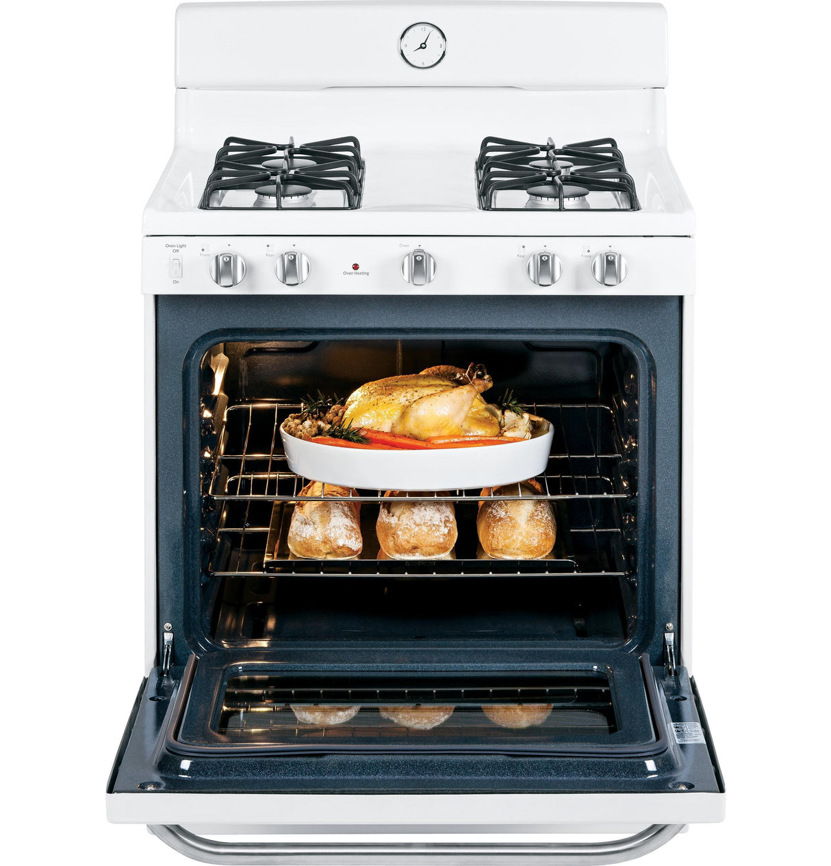 GE Artistry Series 30" Free-Standing Gas Range