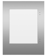Framed Stainless Left-Hinge Door Panel for Integrated Undercounter Wine & Beverage, 60cm