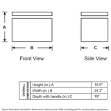 GE Profile™ Single Zone 50 Liter Electric Cooler