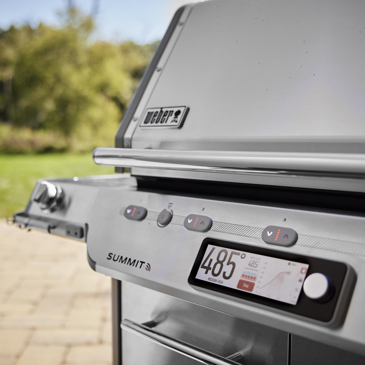Summit® Smart FS38X S Gas Grill (Liquid Propane) - Stainless Steel
