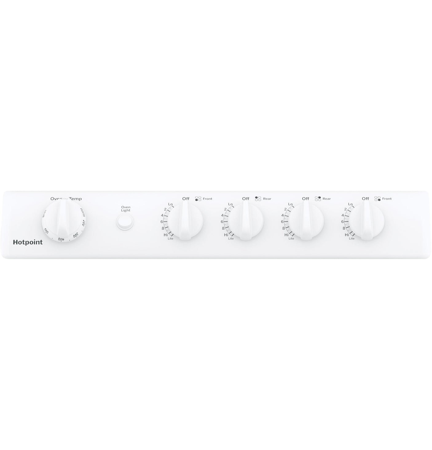 Hotpoint® 24" Front-Control Free-Standing Gas Range with Large Window