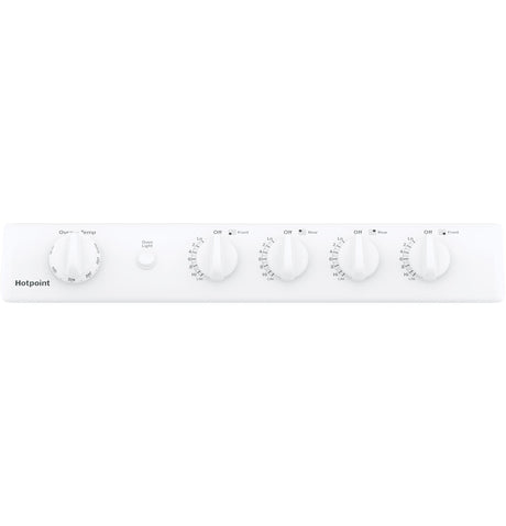 Hotpoint® 24" Front-Control Free-Standing Gas Range with Large Window