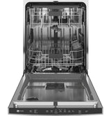 GE Profile™ ENERGY STAR® Fingerprint Resistant Top Control Stainless Steel Interior Dishwasher with Sanitize Cycle & Dry Boost