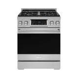 30 Inch Professional Gas Range With Tilt Panel Touch Control In Stainless Steel  Gordon Ramsay Series