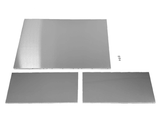 24" Height Stainless Steel Duct Cover for 36inch Pro Style Under Cabinet Range Hood In 18"height