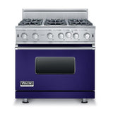 36" Open Burner Gas Range, Natural Gas