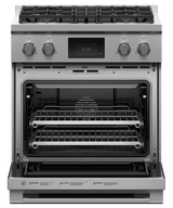 30" Series 9 Professional Dual Fuel 4 Burner Self-Cleaning Range