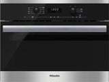 M 6260 TC - Built-in microwave oven with controls along the top for optimal combination possibilities.