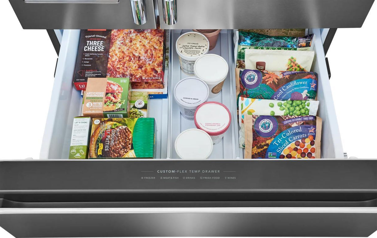 26 Cu. Ft. Standard-Depth 4-Door French Door Refrigerator