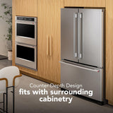 20 Cu. Ft. 36-Inch Counter-Depth French Door Refrigerator with Internal Water Dispenser