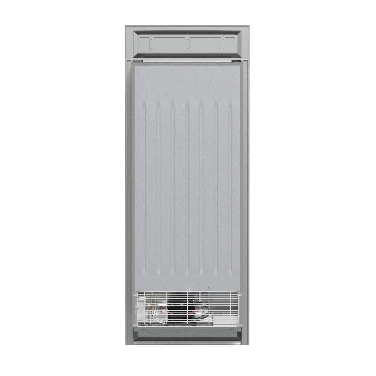 Forno Fortezza 32 Inch Right-Swing Convertible Refrigerator/Freezer with Trim Kit, Stainless Steel, Total No Frost