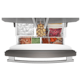 20 Cu. Ft. 36-Inch Counter-Depth French Door Refrigerator with Internal Water Dispenser