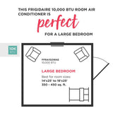 Frigidaire 10,000 BTU Window-Mounted Room Air Conditioner