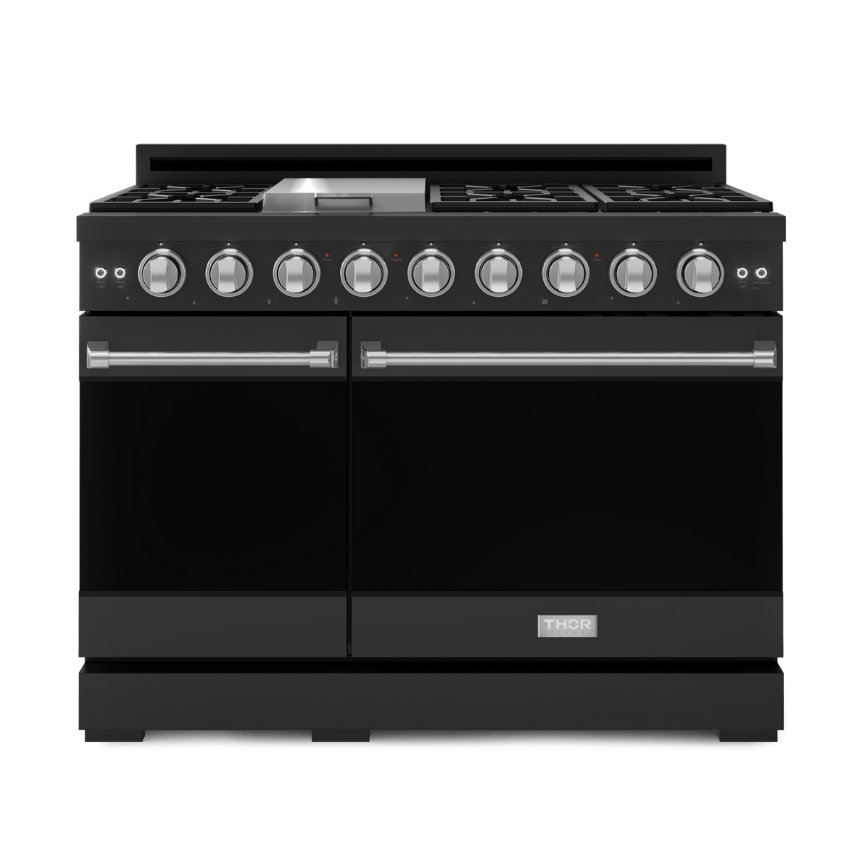 48 Inch Professional Lp Range With Pro-style Knobs In Black/stainless Steel  Gordon Ramsay Series