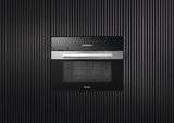M 7240 TC AM Clean Touch Steel - Built-in microwave oven, 24" width in a design that is the perfect complement with controls on the top.