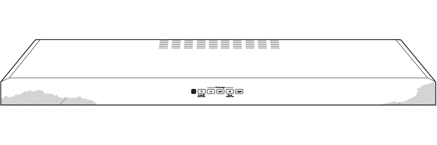 GE® 36" Under The Cabinet Hood