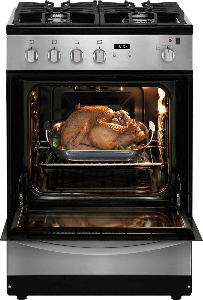 24" Front Control Freestanding Gas Range